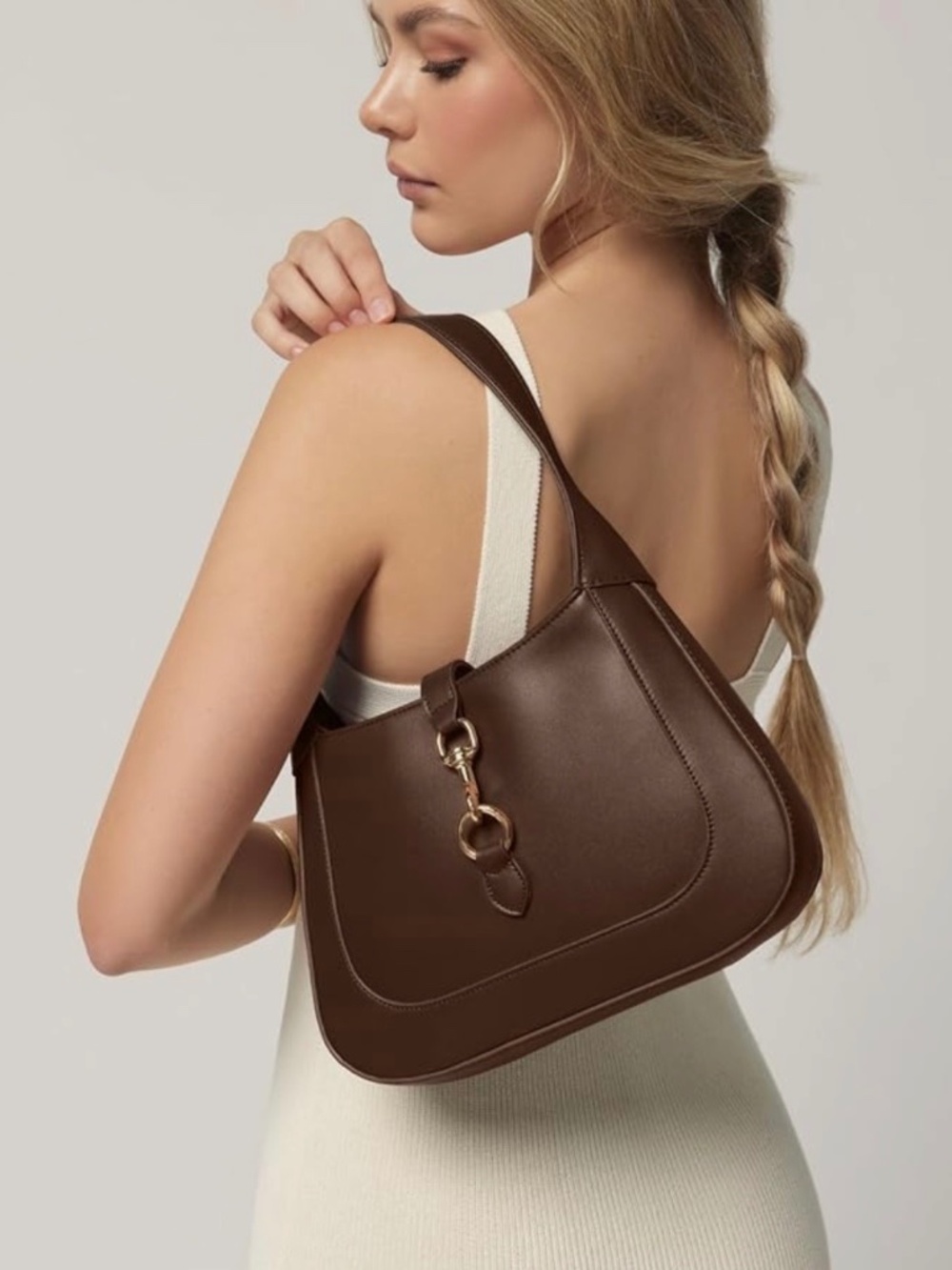Vegan Leather Shoulder Bags for Women